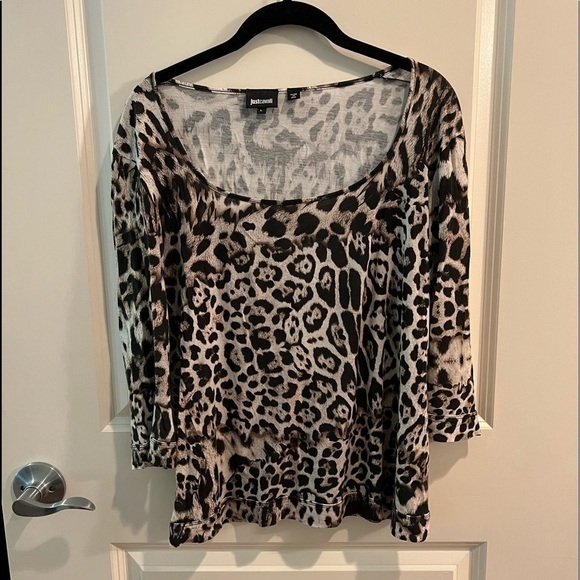 Just Cavalli Animal Print Top - Picture 1 of 14